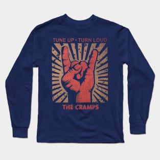 Tune up . Turn loud The Cramps Long Sleeve T-Shirt